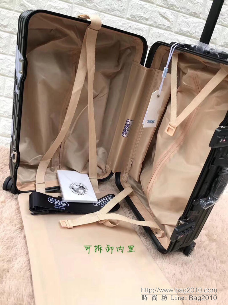RIMOWA日默瓦 人頭-牛角款 專櫃同款 360度萬象靜音輪 限量版拉杆箱 明星同款  xbt1068
